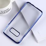 Ultra-thin Electroplating Soft TPU Protective Back Cover Case for Galaxy S10e (Blue)