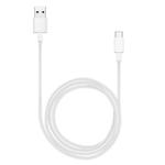 Original Huawei CP51 1m 3A TPE Rapid USB Type-C Data Sync Charge Cable(White)