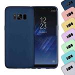 For Galaxy S8 Lovely Candy Colors Soft TPU Protective Case (Dark Blue)