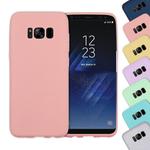 For Galaxy S8 + / G955 Lovely Candy Colors Soft TPU Protective Case(Pink)