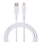 USB 3.0 to USB-C / Type-C Super Fast Charging Data Cable, Cable Length: about 1m (White)