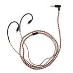 ZS0027 3.5mm to A2DC Headphone Audio Cable for Audio-technica ATH-LS50 E40 E70 CKR100 CKS1100(Brown)