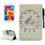 For Galaxy Tab 4 7.0 / T230 Twelve Constellations Pattern Horizontal Flip Leather Case with Holder & Wallet & Card Slots & Sleep / Wake-up Function & Pen Slot