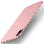 MOFI Frosted PC Ultra-thin Hard Case for Galaxy A70 (Rose Gold)