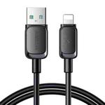 JOYROOM S-AL012A14 Multi-Color Series 2.4A USB to 8 Pin Fast Charging Data Cable, Length:1.2m(Black)