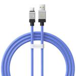 Baseus Cool Play Series CAKW000603 100W USB to USB-C / Type-C Fast Charging Data Cable, Length: 1m(Blue)