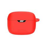 For JBL Tune Buds Bluetooth Earphone Silicone Protective Case (Red)