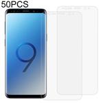 50 PCS 3D Curved Full Cover Soft PET Film Screen Protector for Galaxy S9+