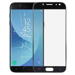 For Galaxy J5 (2017) / J530 Front Screen Outer Glass Lens (Black)