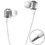 WK Y9 3.5mm In-Ear Double Moving Coil HIFI Stereo Wired Earphone (White)