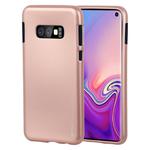 GOOSPERY I JELLY METAL TPU Case for Galaxy S10e(Rose Gold)