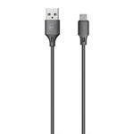 WK WDC-092 2m 2.4A Max Output Full Speed Pro Series USB to Micro USB Data Sync Charging Cable(Black)