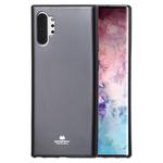 GOOSPERY JELLY TPU Shockproof and Scratch Case for Galaxy Note 10+(Black)