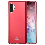 GOOSPERY JELLY TPU Shockproof and Scratch Case for Galaxy Note 10+(Red)