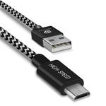 DUX DUCIS 1m 2A USB-C / Micro-C  Braided Data Cable