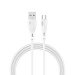 JOYROOM S-M405 1.5A USB-C / Type-C to USB Charging Cable PVC Data Cable, Length: 2m(White)