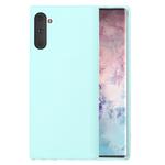 GOOSPERY SF JELLY TPU Shockproof and Scratch Case for Galaxy Note 10(Mint Green)