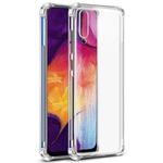 IMAK All-inclusive Shockproof Airbag TPU Case for Galaxy A70, with Screen Protector (Transparent)