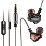 QKZ CK4 HIFI In-ear Four-unit Music Headphones (Black)