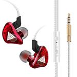 QKZ CK5 HIFI In-ear Star with The Same Music Headphones (Red)