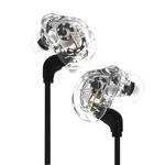QKZ VK1 Plug-in Design Four-unit Music Headphones, Support for Changing Lines Basic Version