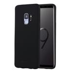 GOOSPERY SOFT FEELING for Galaxy S9 TPU Drop-proof Soft Protective Back Cover (Black)