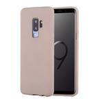 GOOSPERY SOFT FEELING for Galaxy S9+ TPU Drop-proof Soft Protective Back Cover(Pink)