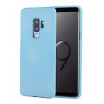 GOOSPERY SOFT FEELING for Galaxy S9+ TPU Drop-proof Soft Protective Back Cover(Mint Green)