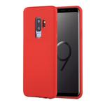 GOOSPERY SOFT FEELING for Galaxy S9+ TPU Drop-proof Soft Protective Back Cover(Red)