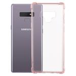 0.75mm Dropproof Transparent TPU Case for Galaxy Note9 (Pink)