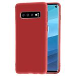 Frosted Soft TPU Protective Case for Galaxy S10(Red)
