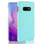 Shockproof Crocodile Texture PC + PU Case for Galaxy S10e(Green)