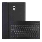 DY590 For Galaxy Tab A 10.5 T590 / T595 Detachable Plastic Bluetooth Keyboard Leather Tablet Case with Holder (Black)