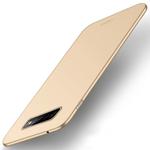 MOFI Frosted PC Ultra-thin Full Coverage Case for Galaxy S10 Plus (Gold)