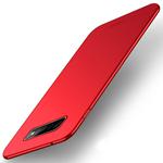 MOFI Frosted PC Ultra-thin Full Coverage Case for Galaxy S10 Plus (Red)