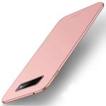 MOFI Frosted PC Ultra-thin Full Coverage Case for Galaxy S10 Plus (Rose Gold)