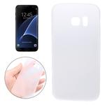 For Galaxy S7 Edge / G935 0.3mm Ultrathin Translucent Color PP Protective Cover Case (White)