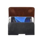 For Galaxy S7 Edge / G935 Vertical Flip Leather Case Waist Bag with Back Buckle