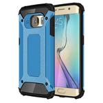 For Galaxy S6 Edge / G925 Tough Armor TPU + PC Combination Case (Blue)