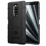 Full Coverage Shockproof TPU Case for Sony Xperia XZ4 / Xperia 1(Black)