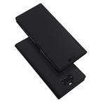 DUX DUCIS Skin Pro Series Horizontal Flip PU + TPU Leather Case for Sony Xperia 10, with Holder & Card Slots(Black)