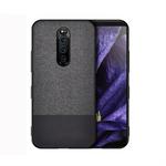 Shockproof Splicing PU + Cloth Protective Case for Sony Xperia 1 (Black)