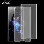 2 PCS for Sony Xperia XZ2 0.3mm 9H Surface Hardness 3D Explosion-proof Tempered Glass Screen Film