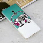 Luminous Headphone Puppy Pattern Shockproof TPU Protective Case for Sony Xperia XZ3