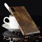 Shockproof Litchi Texture PC + PU Case for Sony Xperia L3 (Brown)