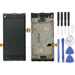 TFT LCD Screen for HTC 8X Digitizer Full Assembly with Frame (Black)