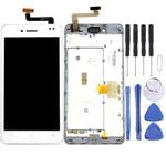 OEM LCD Screen for ASUS PadFone Infinity / A80 Digitizer Full Assembly with Frame (White)