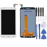 OEM LCD Screen for Alcatel One Touch Pop 2 Premium / 7044 with Digitizer Full Assembly (White)
