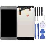 Original LCD Screen for LG X Cam / K580 / K580I / K580Y with Digitizer Full Assembly (Silver)