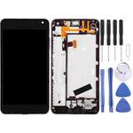 LCD Screen and Digitizer Full Assembly with Frame for Microsoft Lumia 650 (Black)